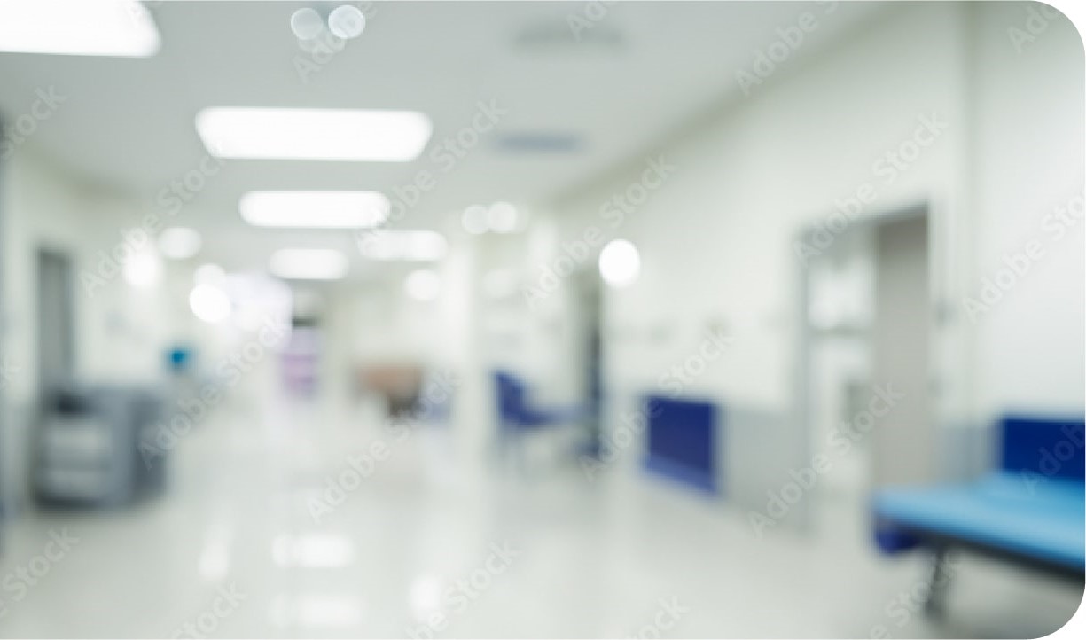 病院の廊下